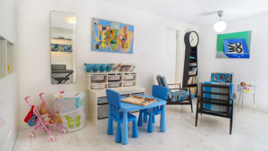 חדר טיפולים מעוצב