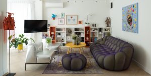 עיצוב בית צבעוני