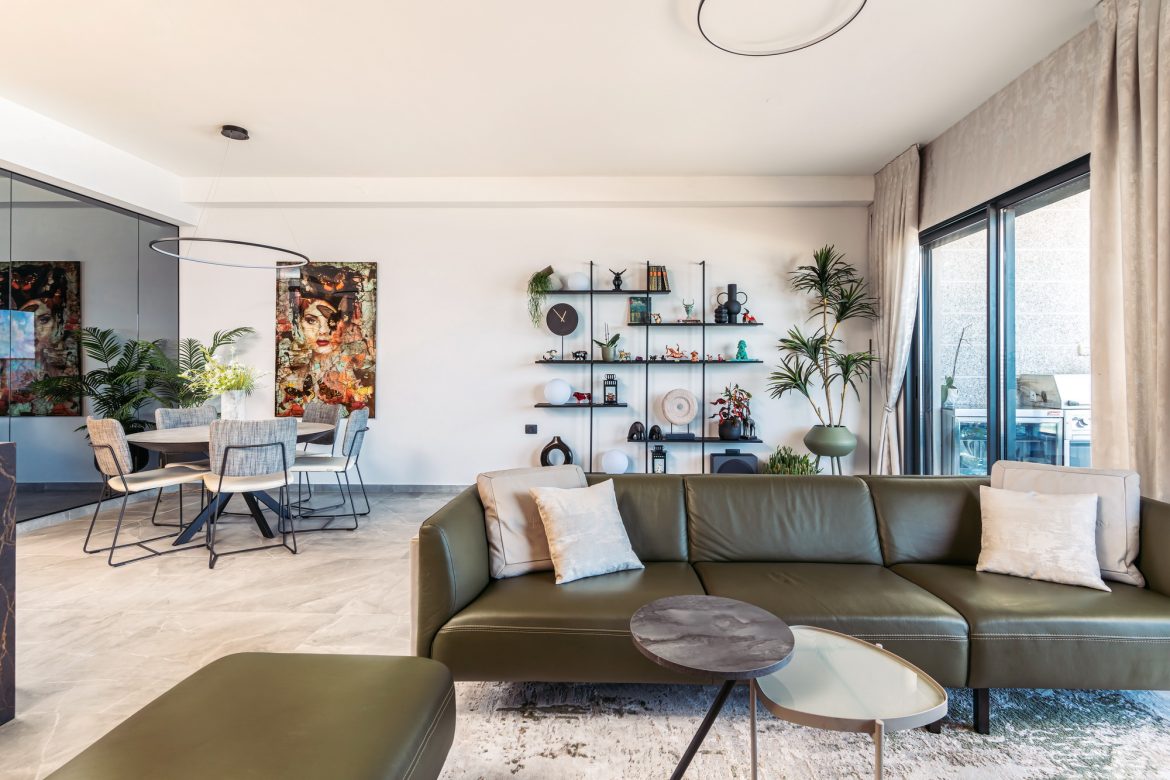 עיצוב פנים סלון