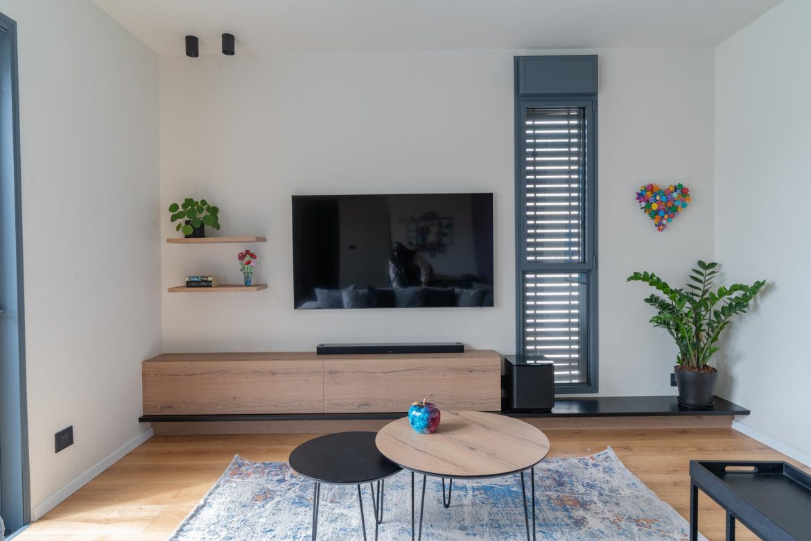 עיצוב פנים כפרי קל