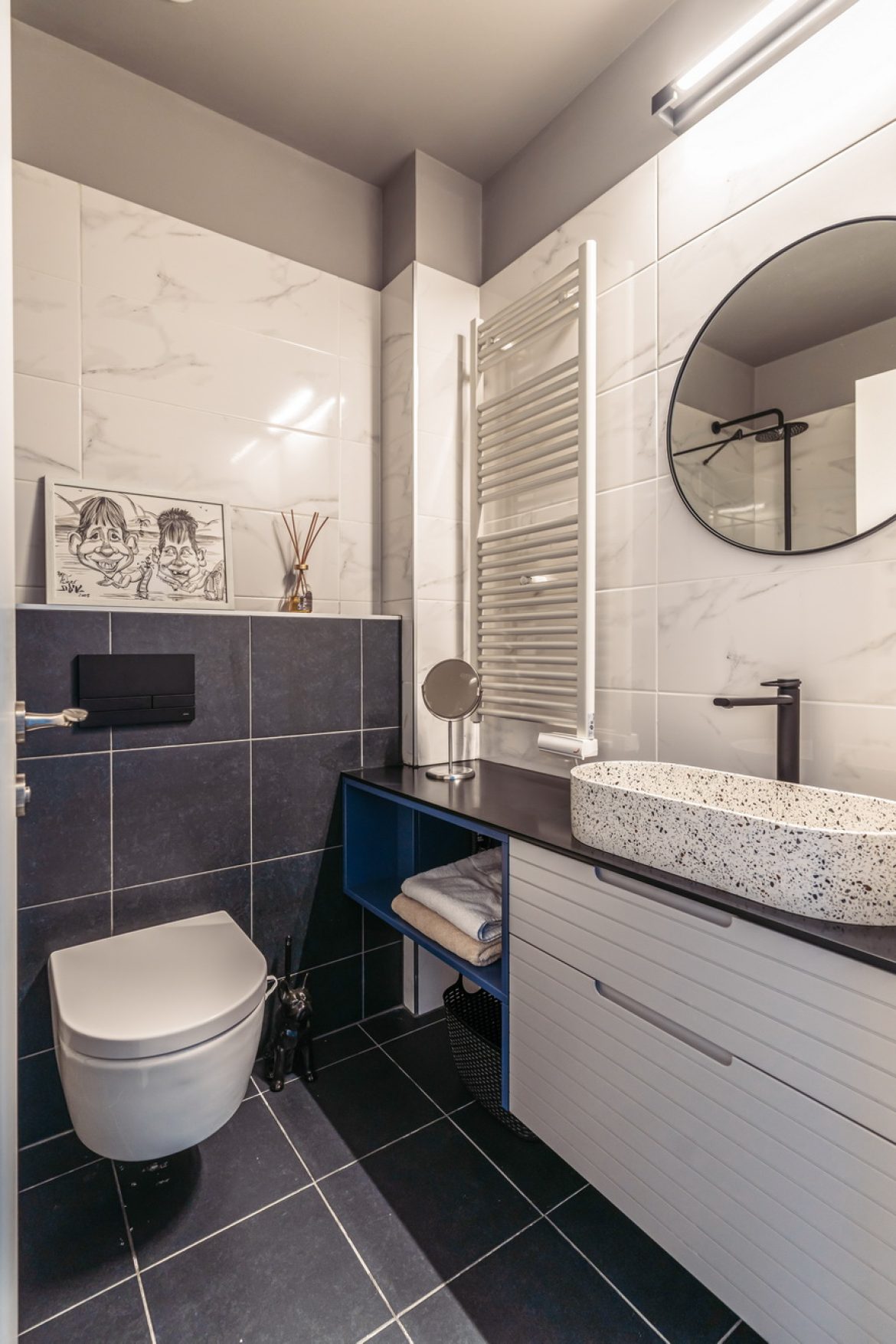 עיצוב מקלחת הורים